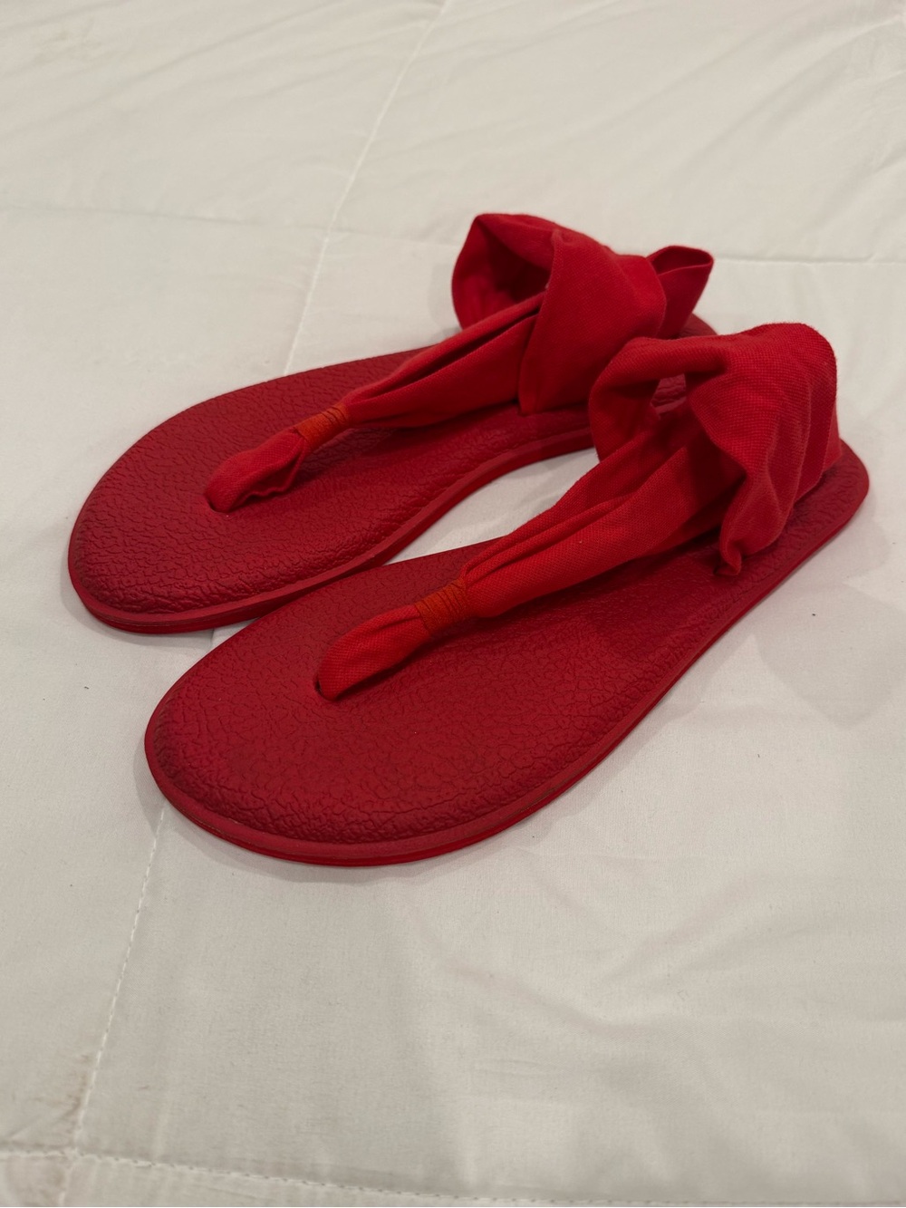 Sanuk Yoga Sling 2 Sandals Red Size 10